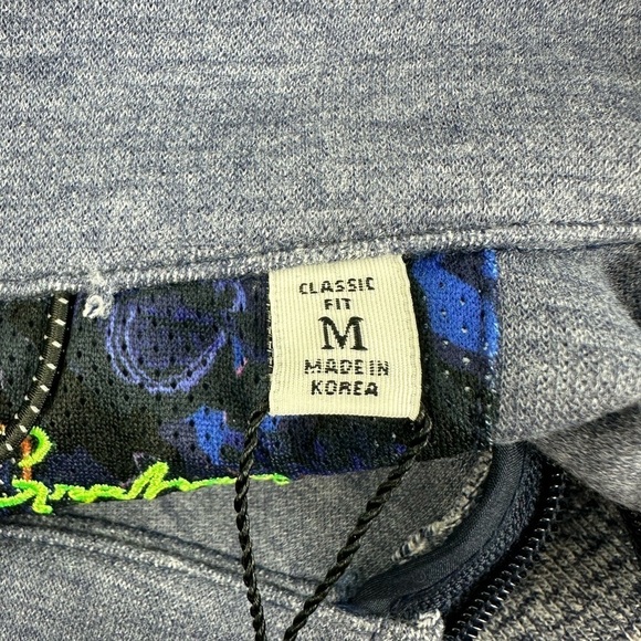 Robert Graham Klose Vest Medium Navy Full Zip Soft Sweater Mens Brand New - Picture 10 of 11